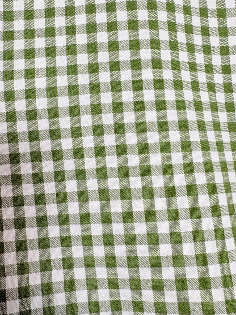 Banana Republic Green Gingham Flat-Front Shorts